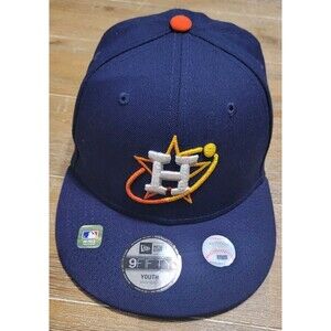Houston Astros HAT New Era 9FIFTY MLB City Connect YOUTH Snapback Cap Blue